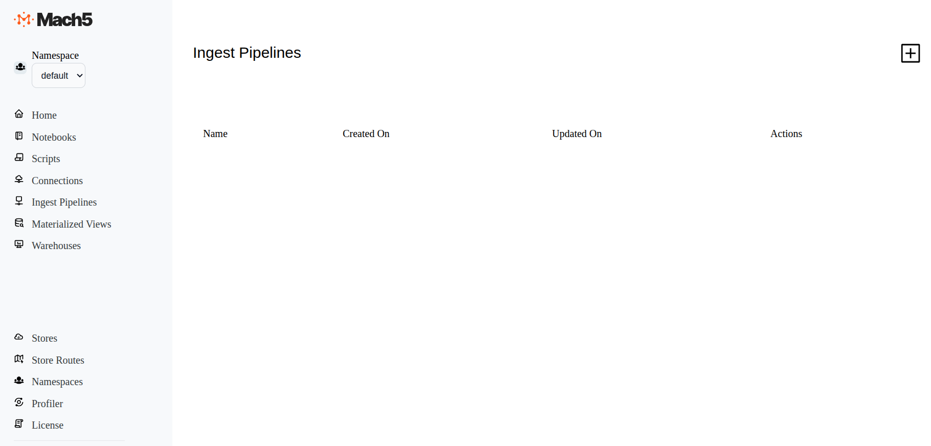 IngestPipelineBlank