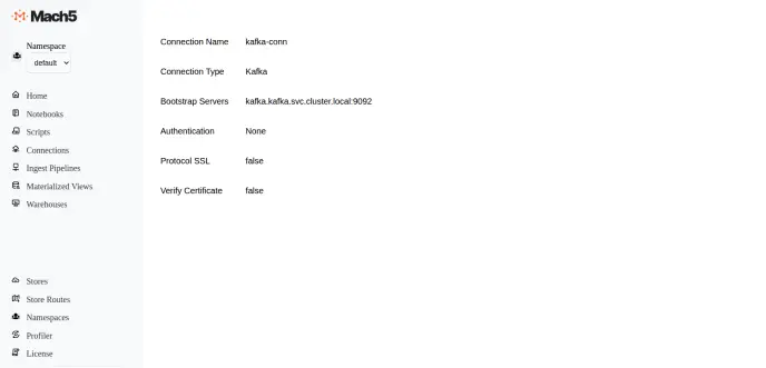 KafkaConnectionDetails